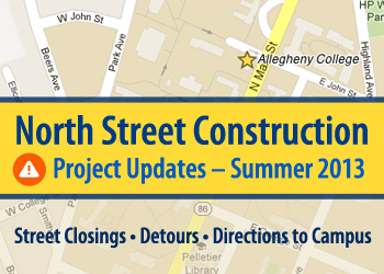 North St Construction Updates - Summer 2013