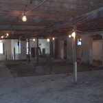 Basement looking south (former bokstore and bowling alley)