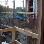 Beginning to construct the new east side