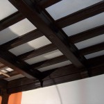 Ceiling Woodwork in the future Board Room
