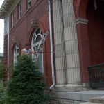 Cleaning the pillars