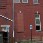 Exterior East Side (formerly the back entrance)