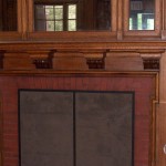 First Floor lobby fireplace