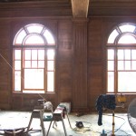 New windows in the dining room