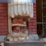 Repairing the west side pillars