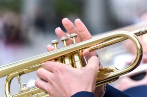 Trumpet player