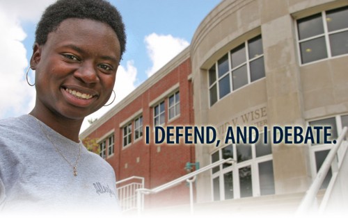 I defend, and I debate